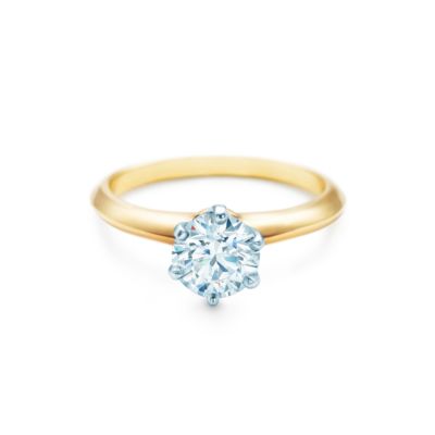 THE TIFFANYÂ® SETTING 18K YELLOW GOLD