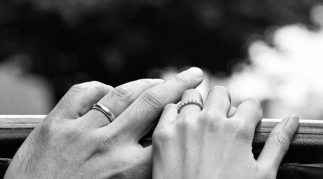 Tiffany & Co. Wedding Bands with diamonds, gold, platinum