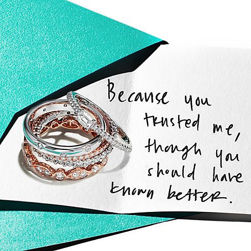 Tiffany & Co. Diamond Band rings