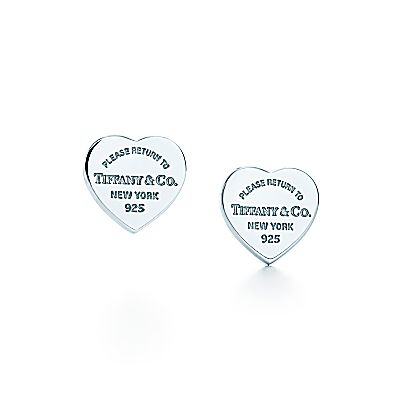 RETURN TO TIFFANYâ„¢ MINI HEART TAG EARRINGS