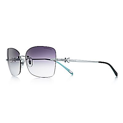TIFFANY VICTORIAâ¢ RIMLESS SUNGLASSES