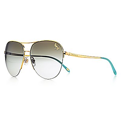 TIFFANY GARDEN AVIATOR SUNGLASSES