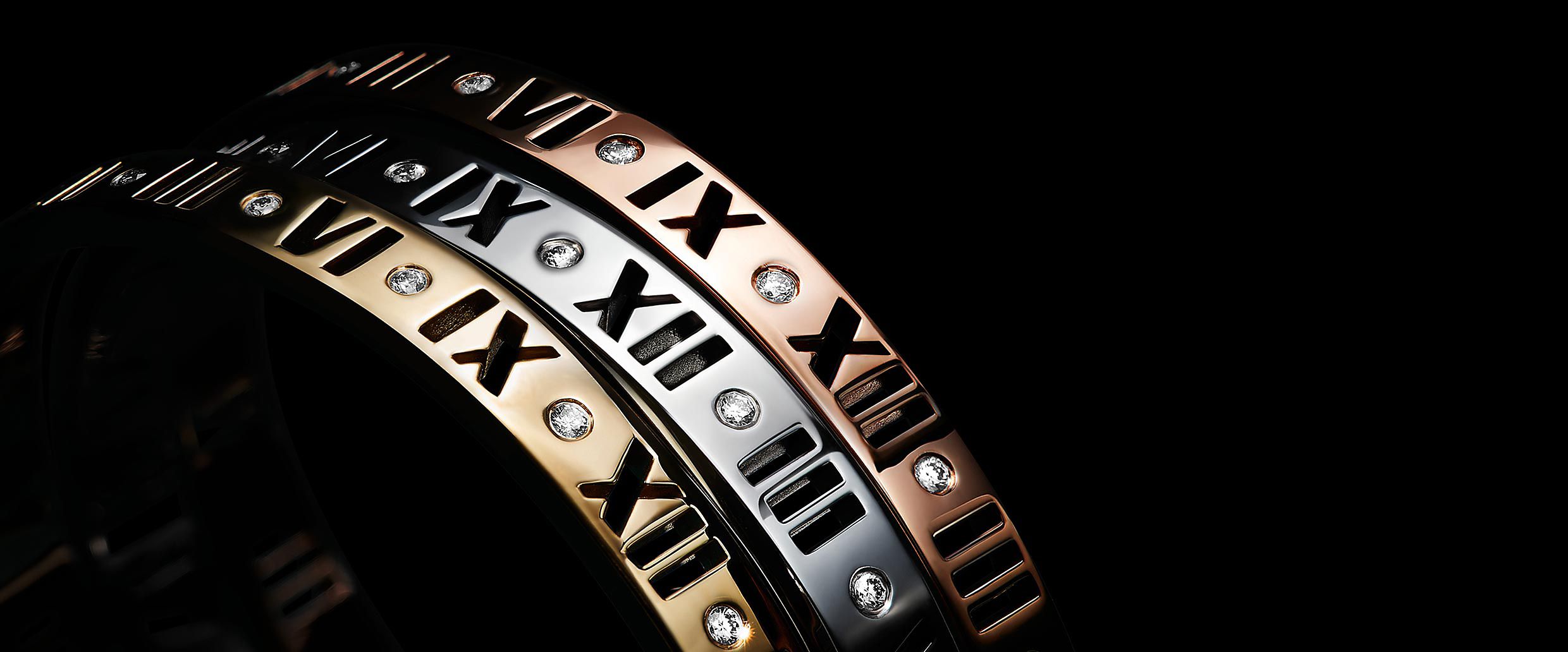 The Atlas Collection Roman Numeral Jewelry 