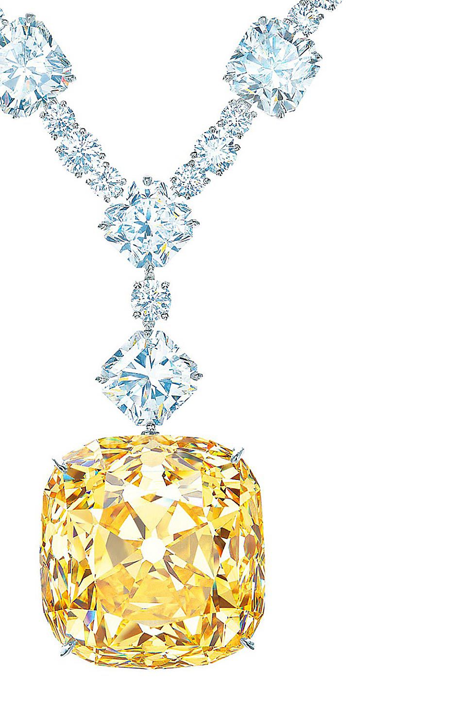 Tiffany Yellow Diamond Necklace