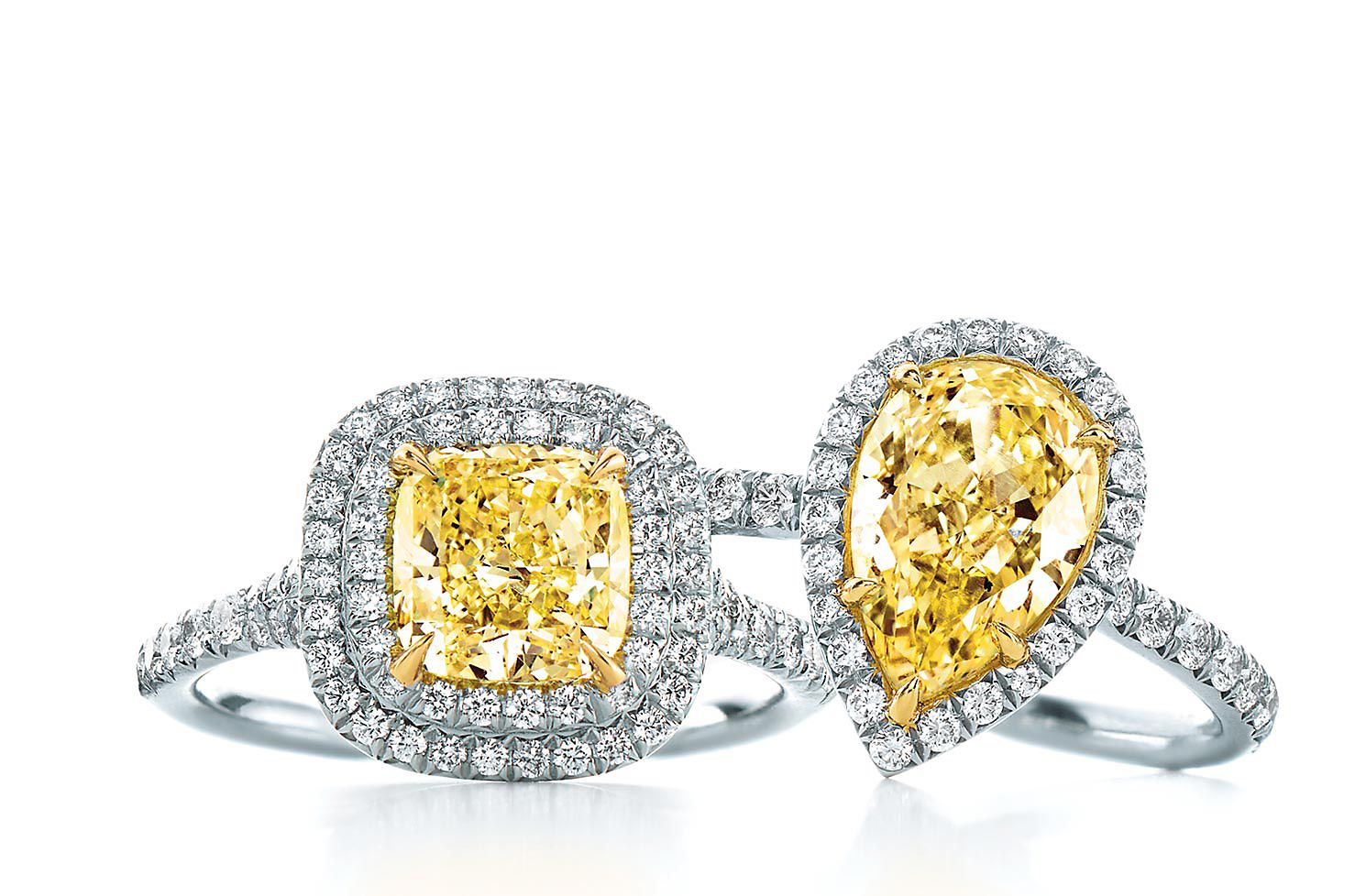 Tiffany Yellow Diamond rings  