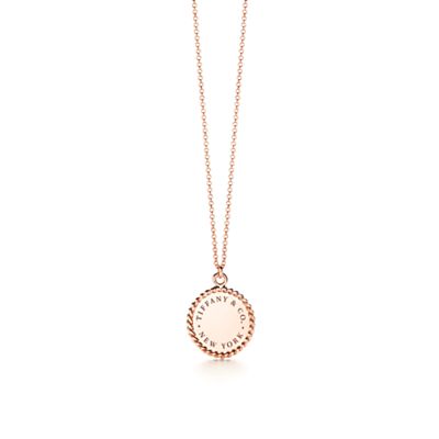 tiffany necklaces rose