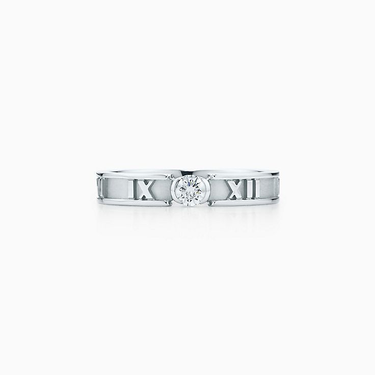 Tiffany wedding rings white gold