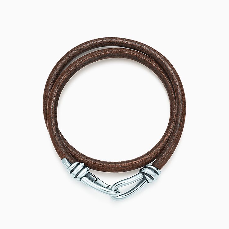 tiffany bracelet leather