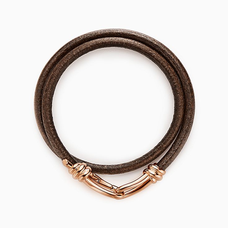 tiffany bracelet leather