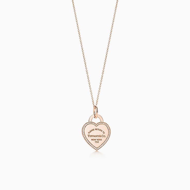 Tiffany & Co Halskette Mit Herzanhänger tiffanyschmuckusa.de