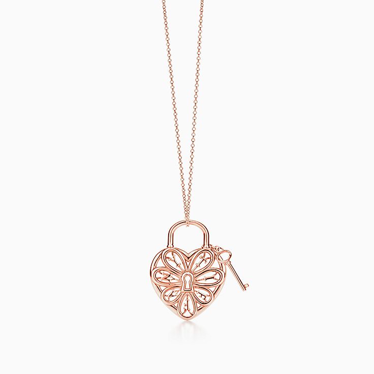 tiffany necklaces rose