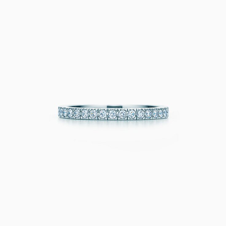 Tiffany novo engagement ring wedding band