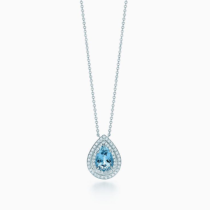 aqua tiffany pendant