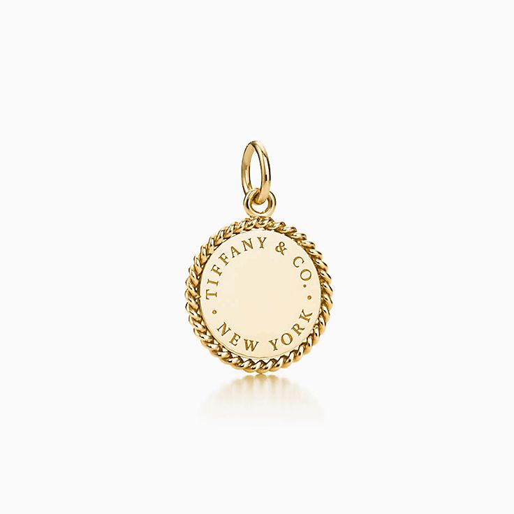 tiffany charms gold