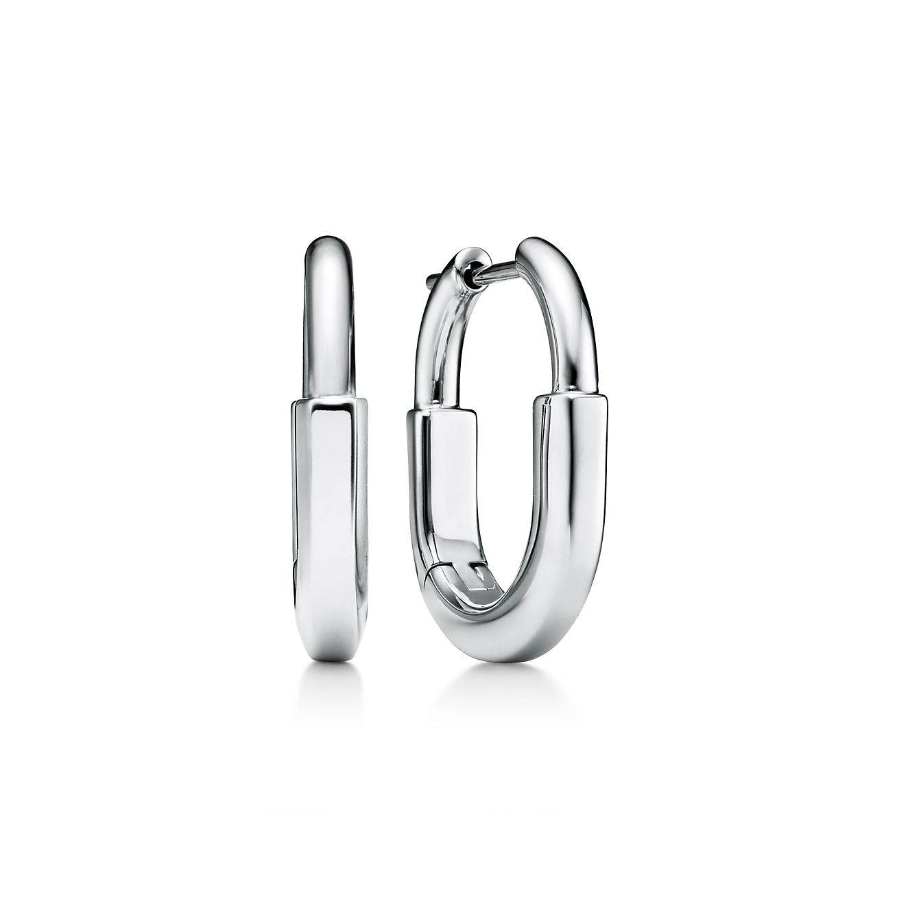 【新品未使用】Tiffany ロック　スモールピアス　ホワイトゴールド ティファニー ロック ピアス ホワイトゴールド（スモール