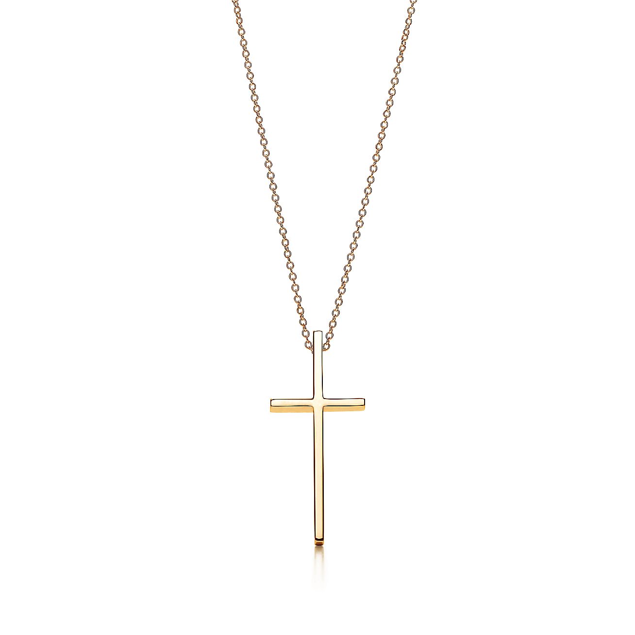 Tiffany mens cross necklace clearance
