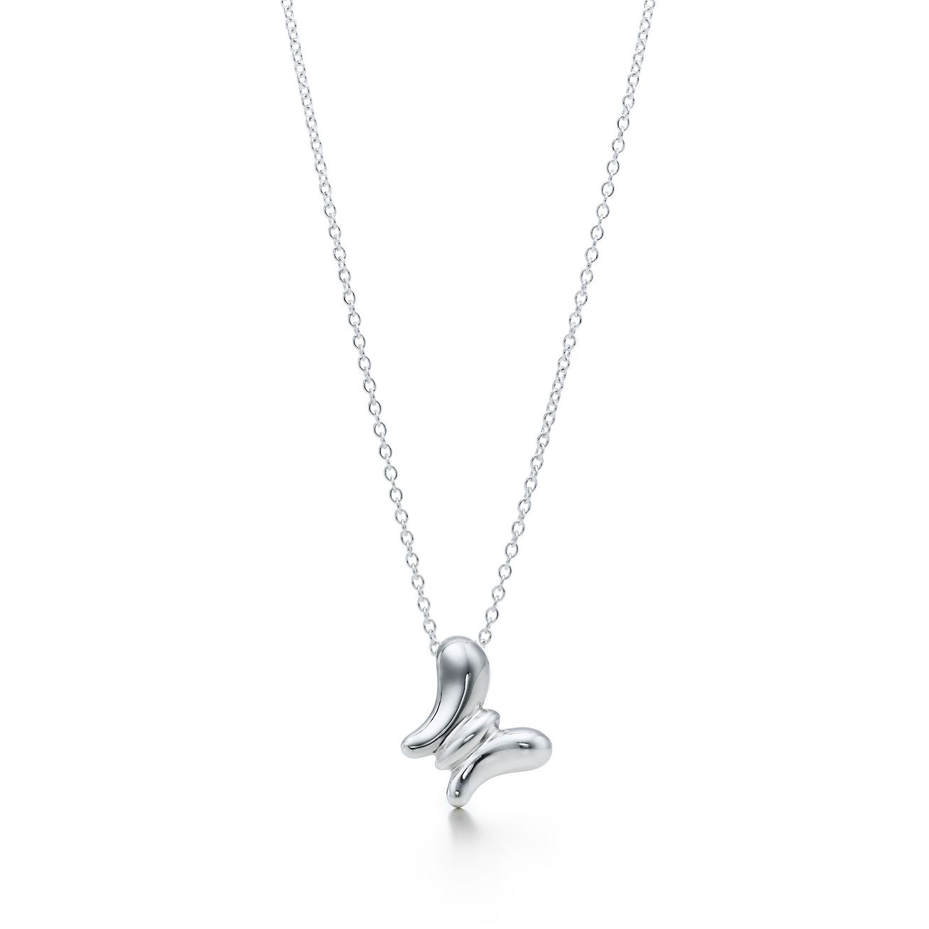 Elsa Peretti® Butterfly Pendant In Sterling Silver. | Tiffany & Co.