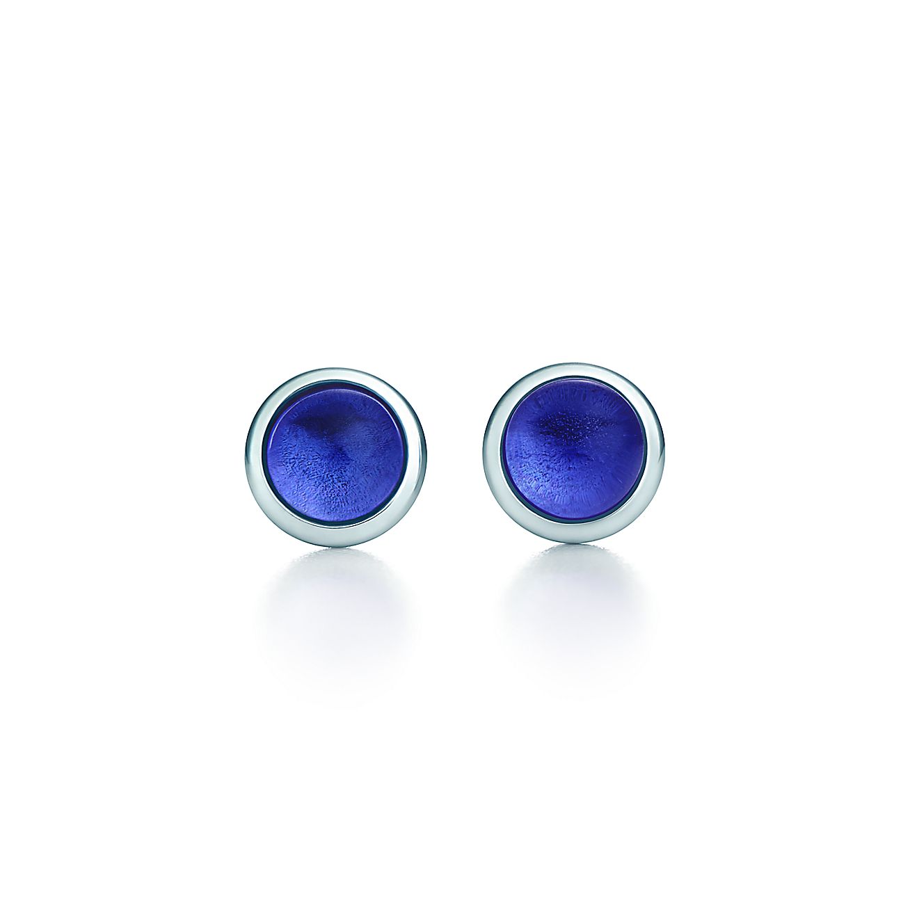 Elsa Peretti® Color by the Yard earrings in sterling silver with ...