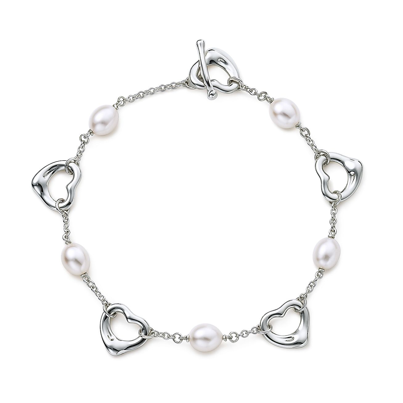 Tiffany open heart bangle clearance
