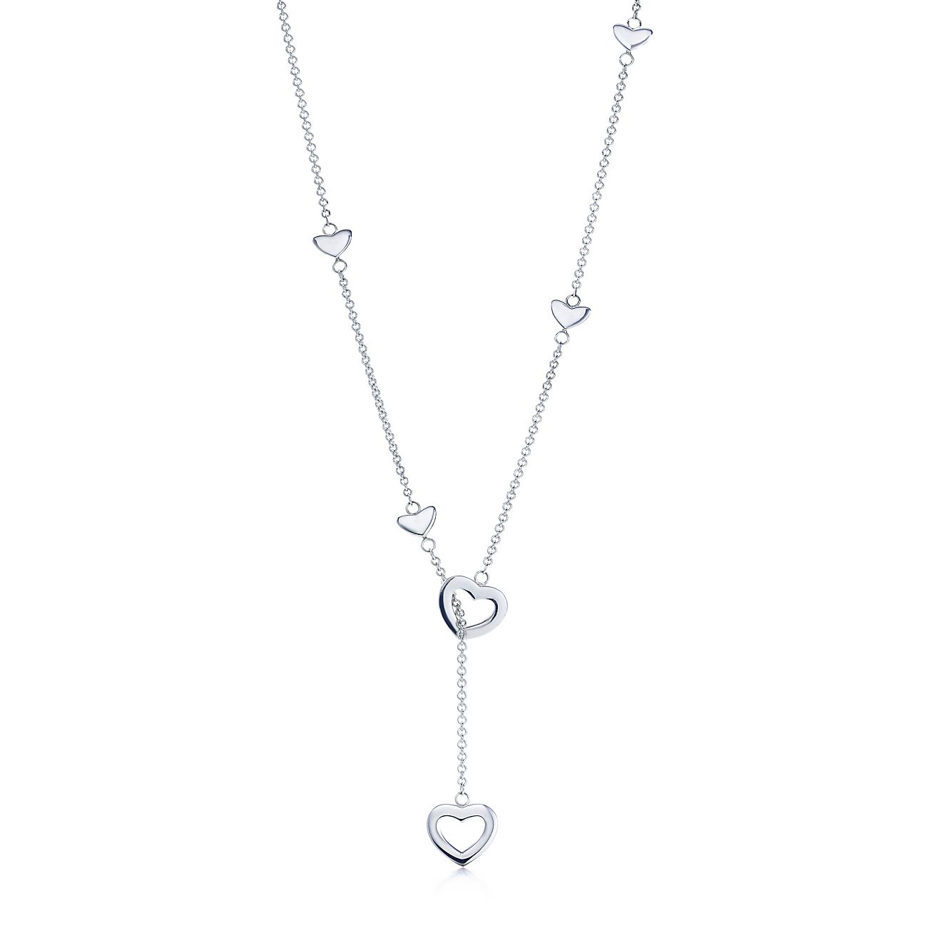 tiffany heart lariat