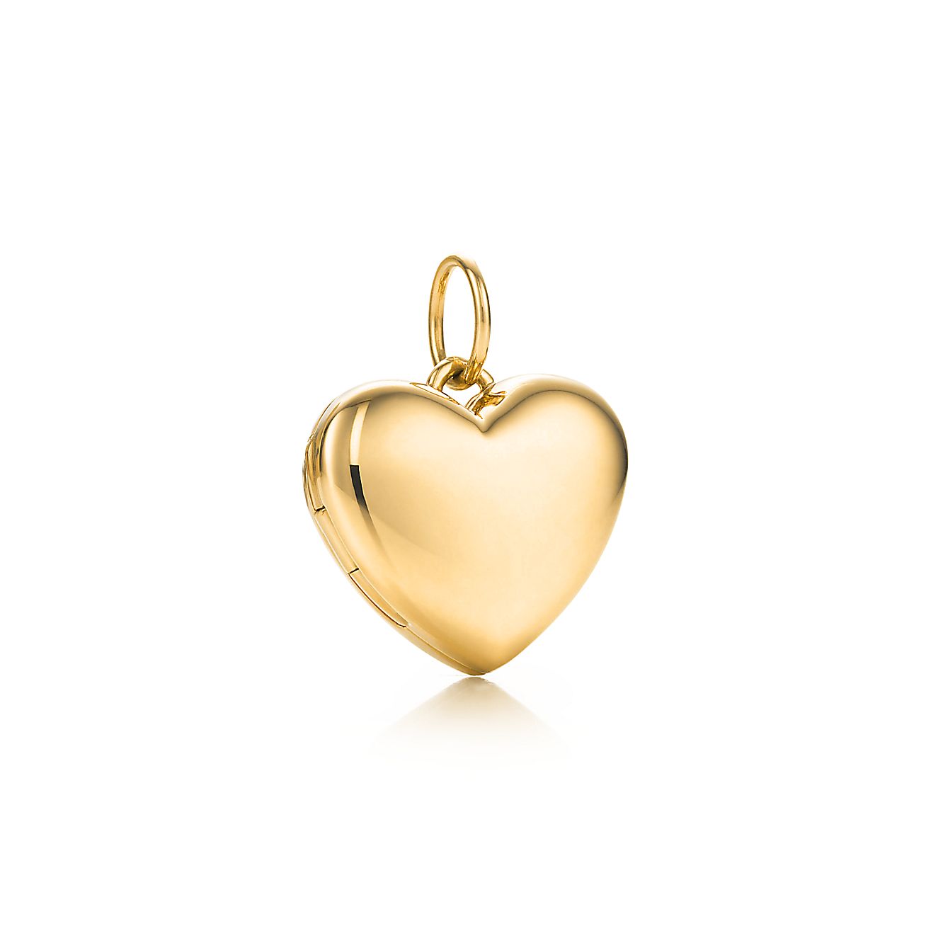 Heart locket in 18k gold, small. Tiffany & Co.
