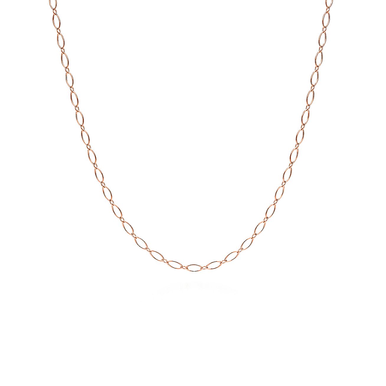 Oval link chain tiffany clearance