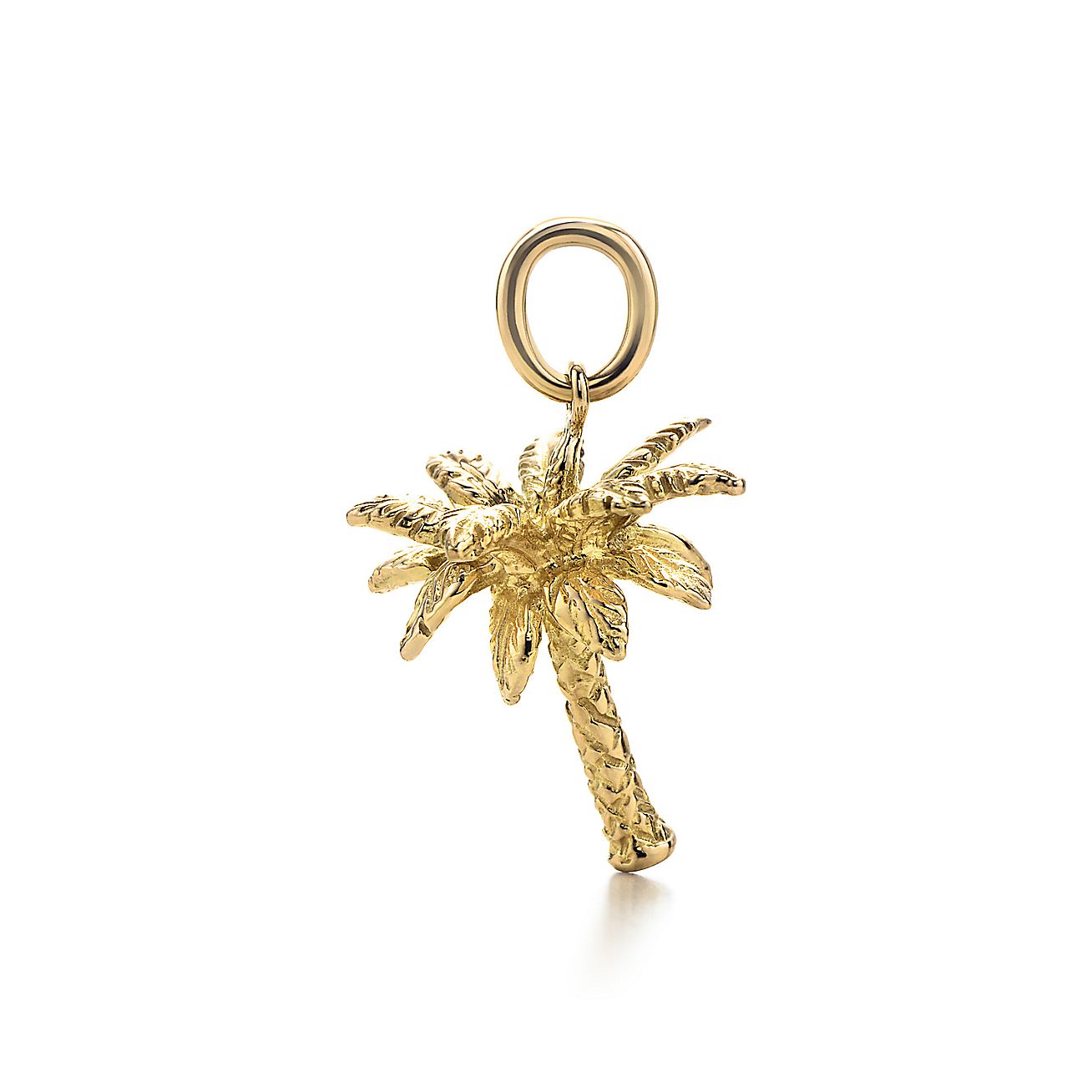 palm tree charm 18k gold tiffany co palm tree charm 18k gold tiffany co