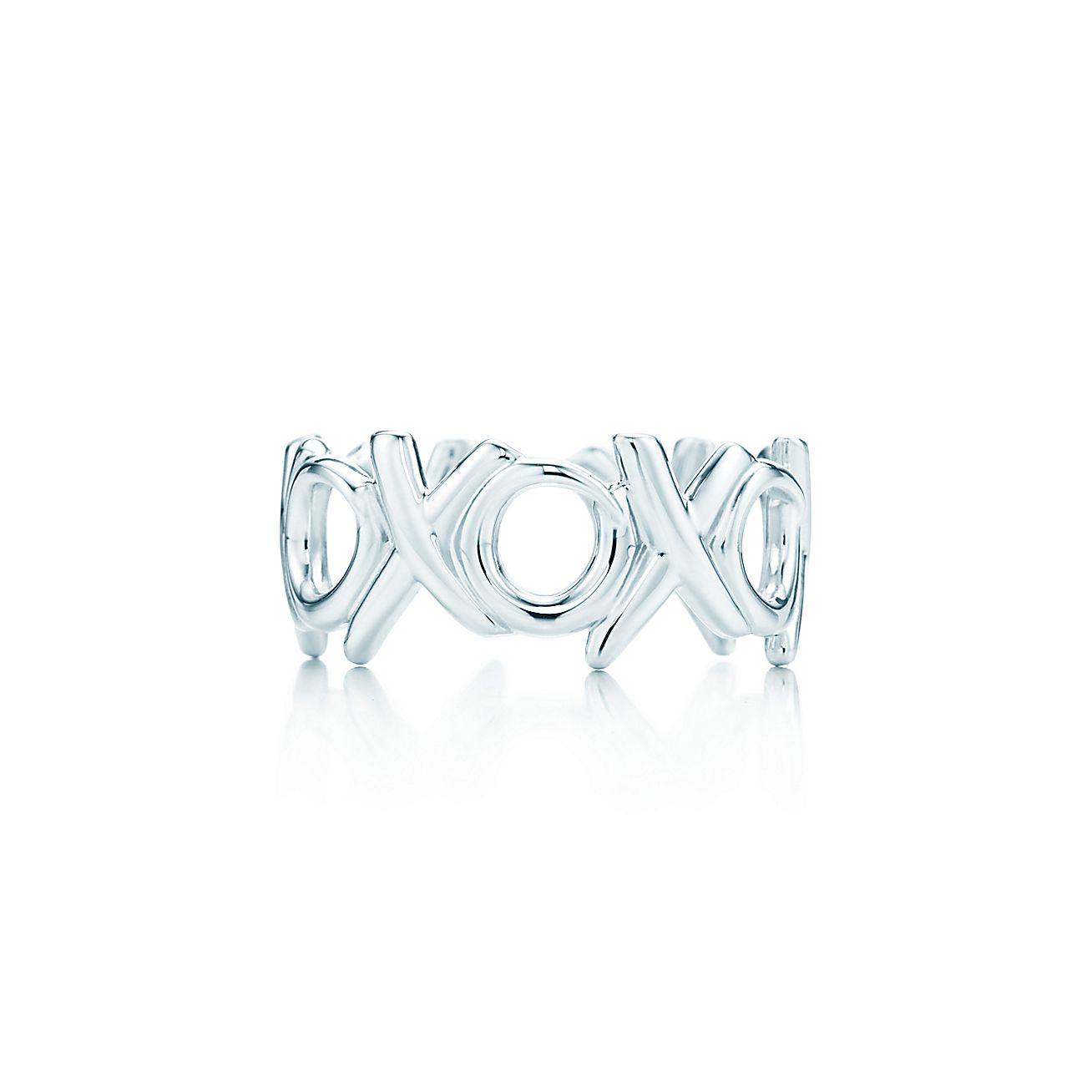 Paloma PicassoÂ® Love & Kisses ring in sterling silver. | Tiffany & Co.