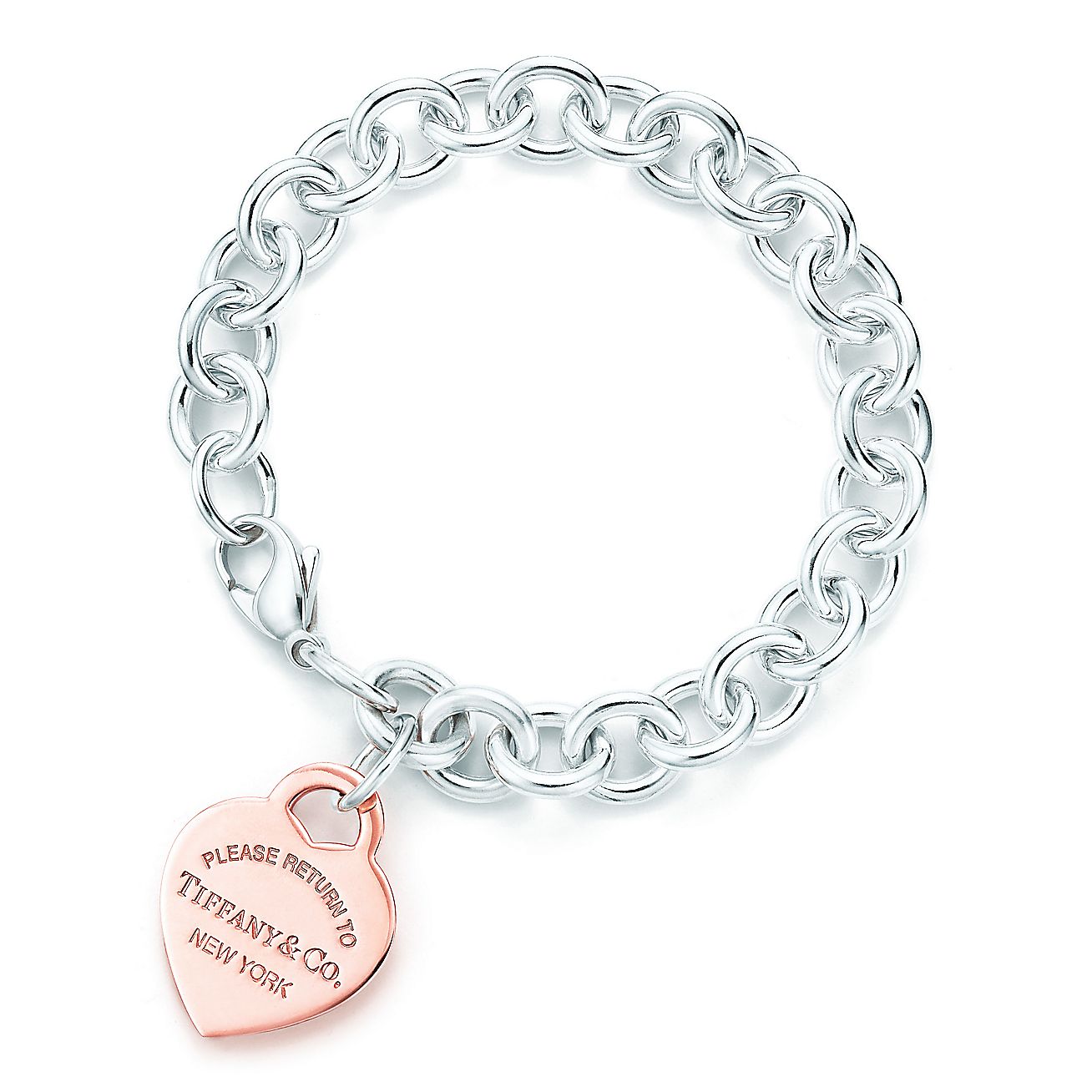 Tiffany & co return to tiffany heart tag bracelet clearance