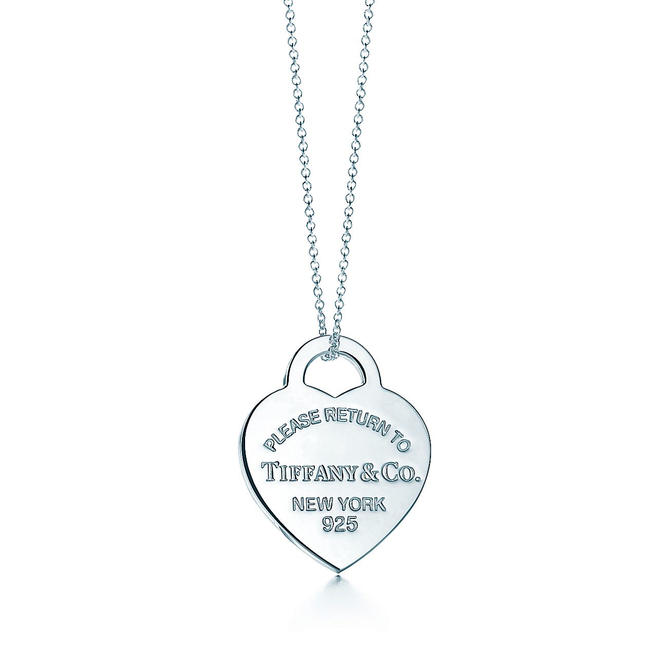 Return To Tiffany™ Heart Tag Pendant In Sterling Silver Medium