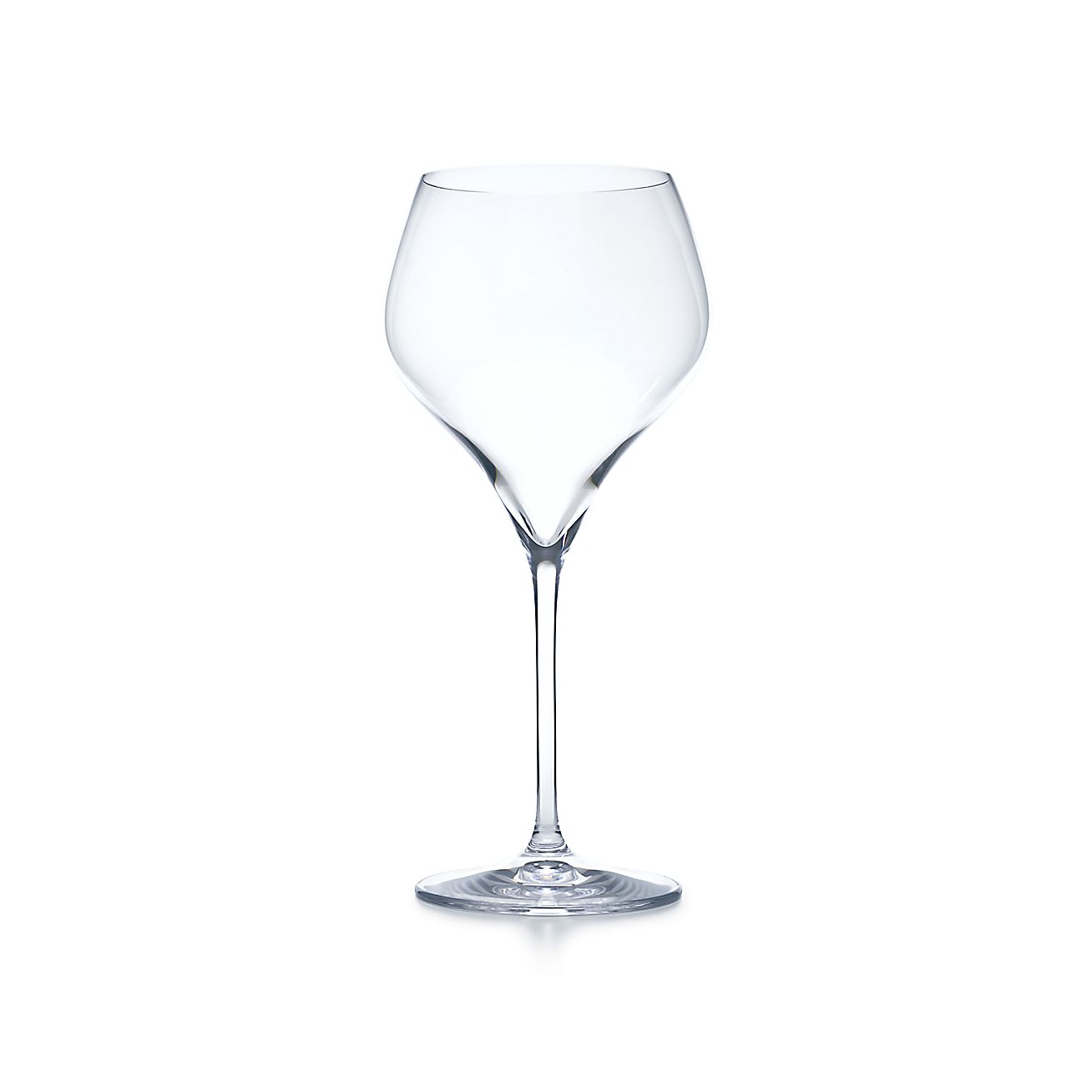 Riedel Vitis montrachet wine glass in crystal. Tiffany & Co.