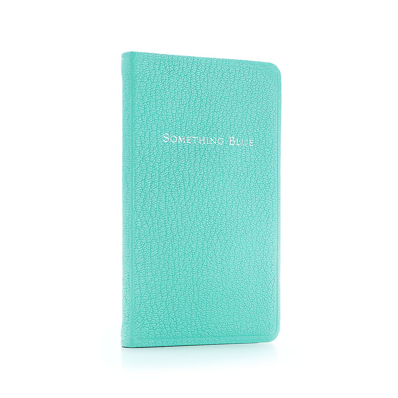 Something Blue Book journal in Tiffany Blue® grain leather. Tiffany & Co.