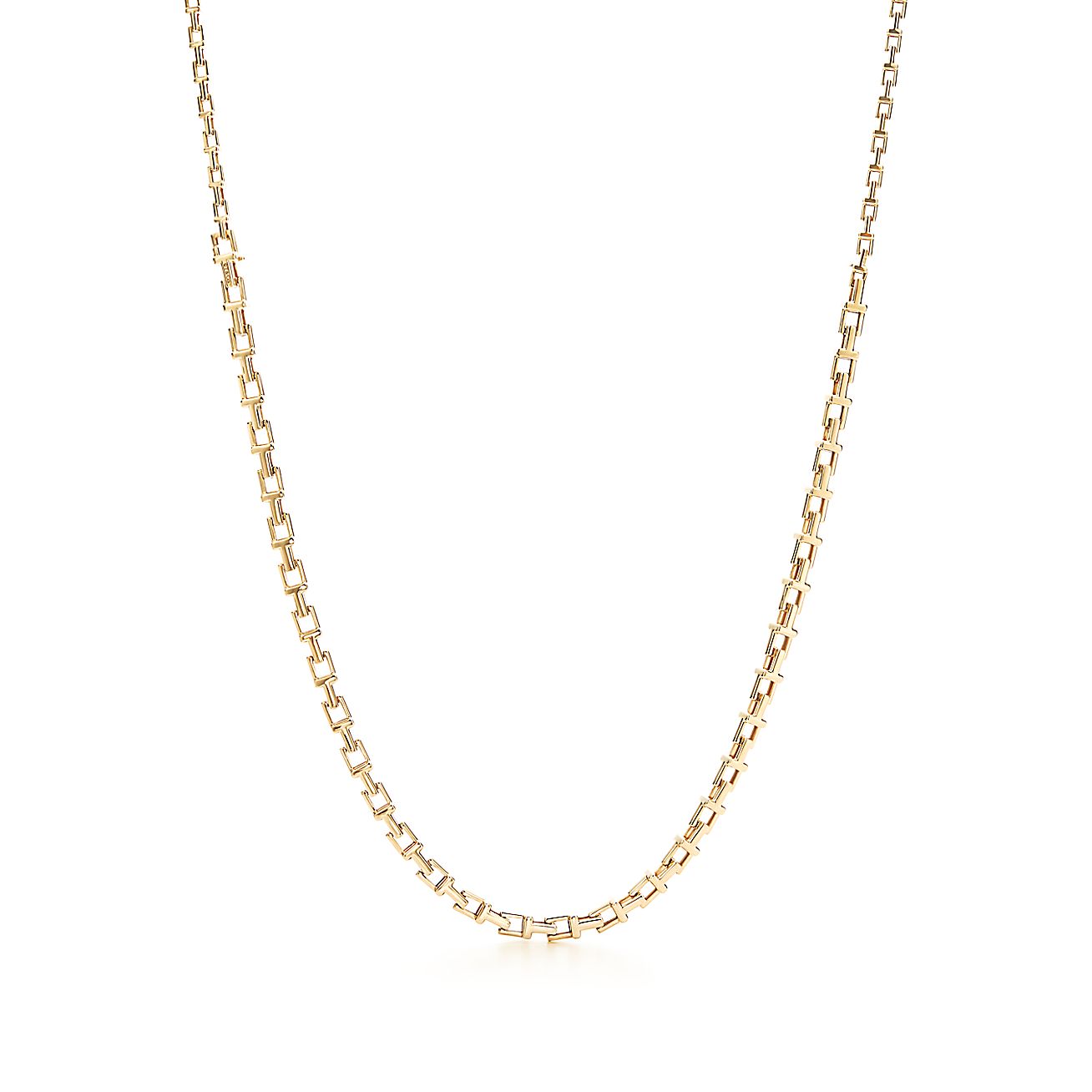ティファニー T チェーン ネックレス 18Kゴールド | Tiffany & Co.