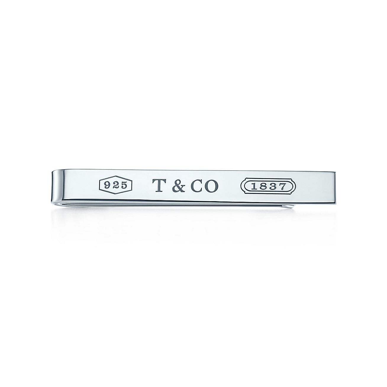 Tiffany 1837™ tie bar in sterling silver. Tiffany & Co.