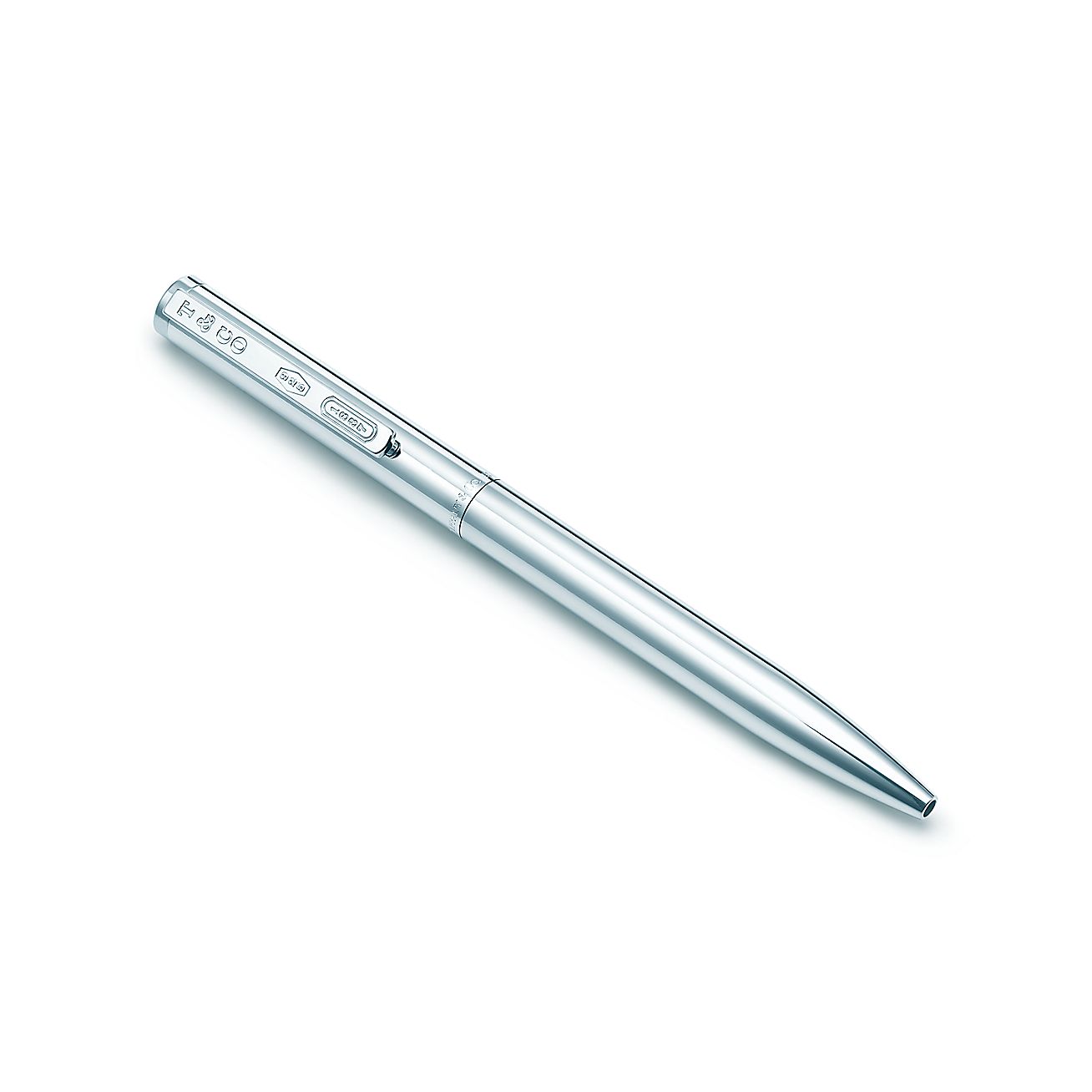 Tiffany 1837® retractable ballpoint pen in sterling silver. Tiffany & Co.
