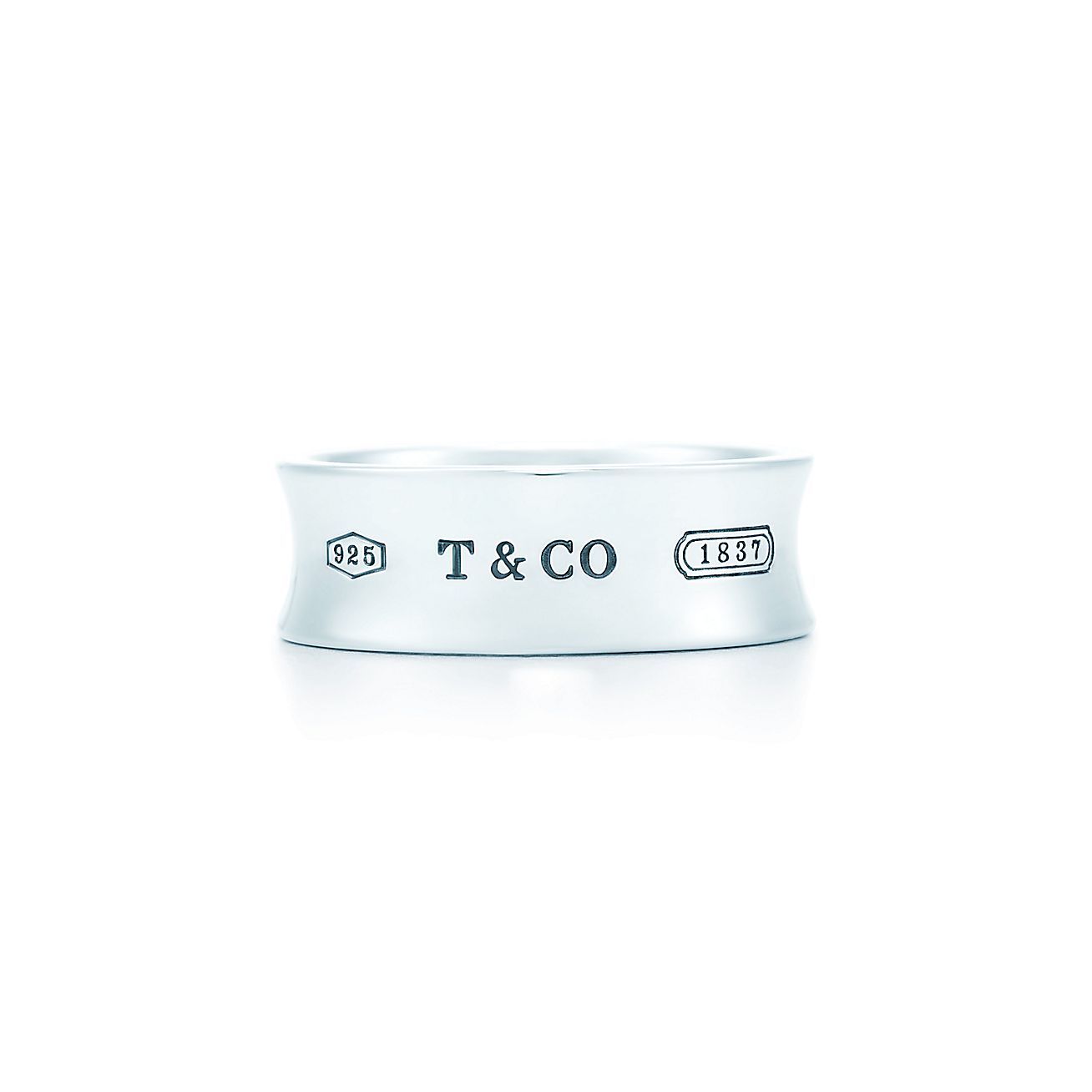 Tiffany 1837® ring in sterling silver. | Tiffany & Co.