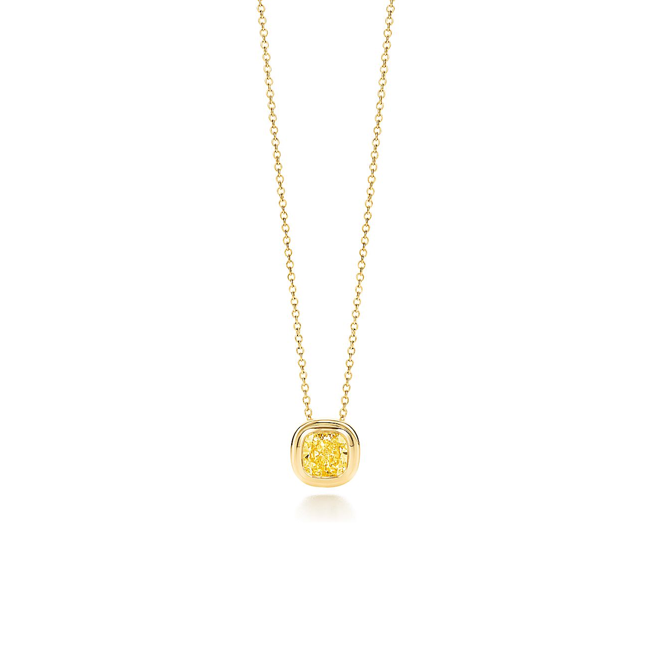Tiffany yellow diamond pendant Clearance