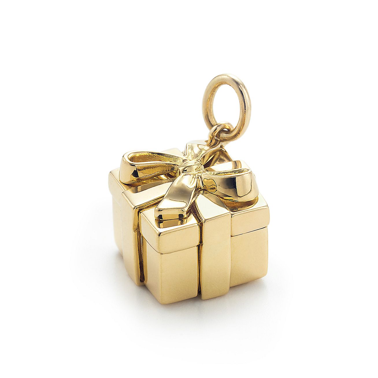 Tiffany Box charm. 18k gold. Tiffany & Co.
