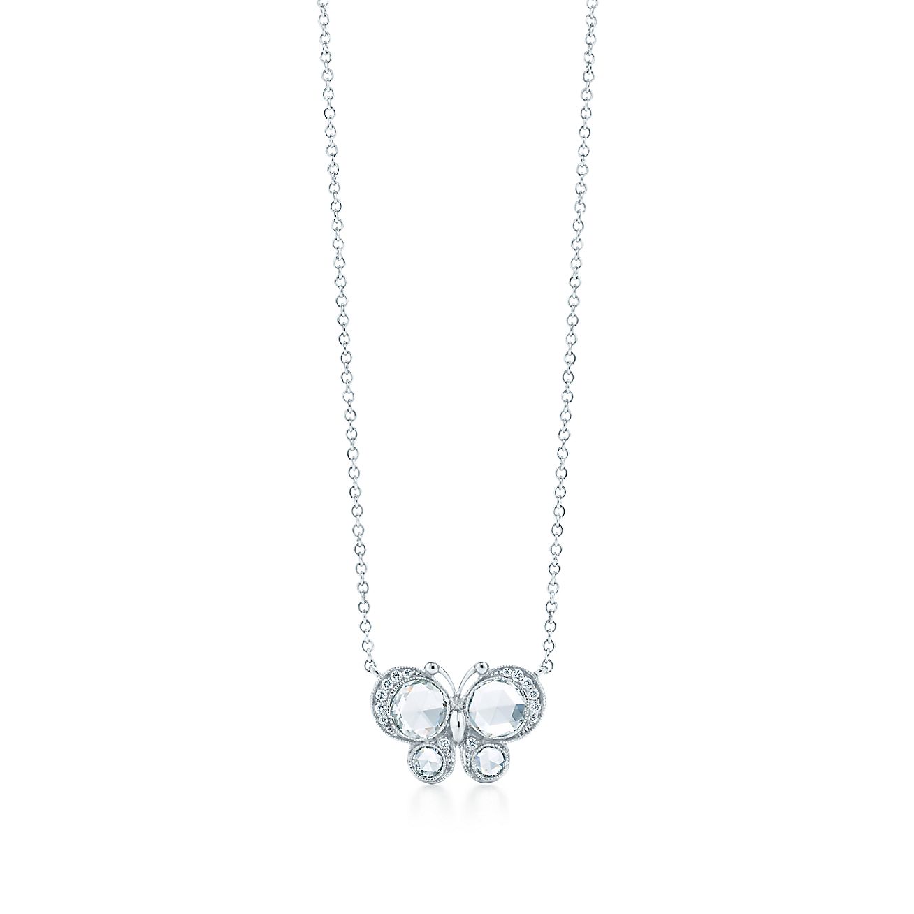 tiffany butterfly necklace