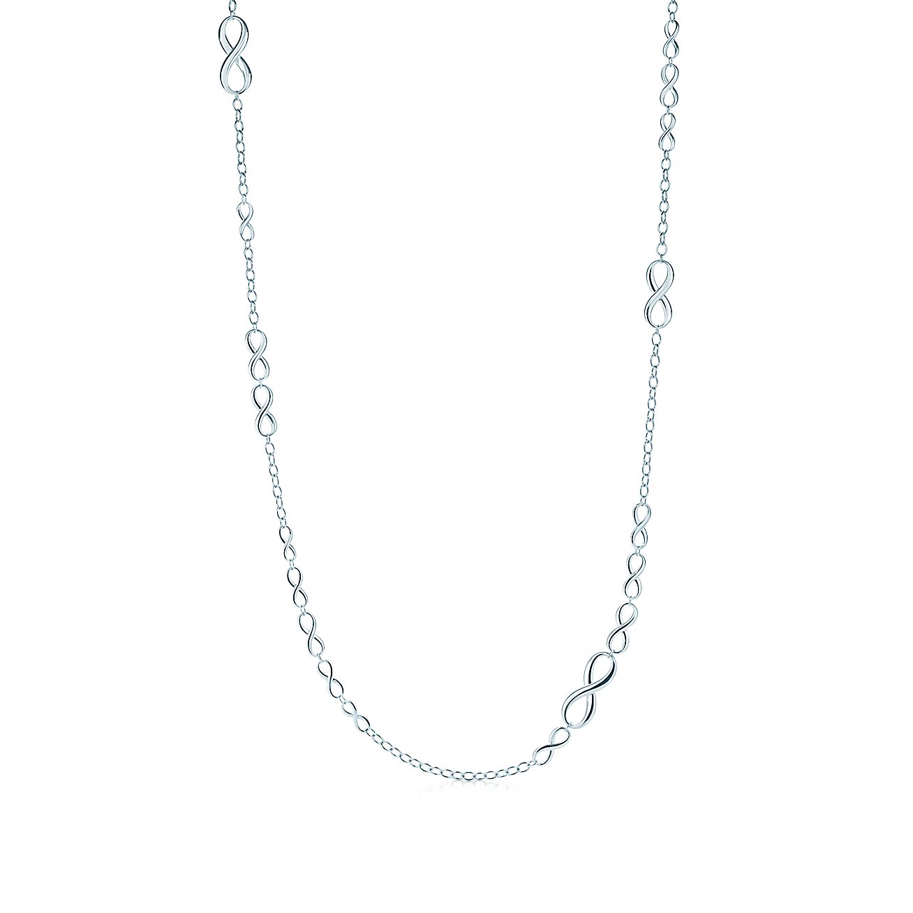 Tiffany Infinity necklace in sterling silver. | Tiffany & Co.