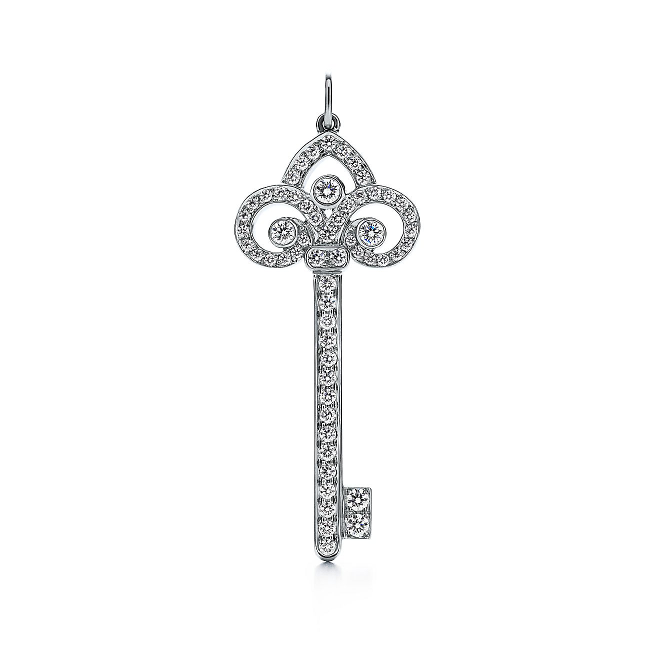 Fleur de lis key pendant clearance