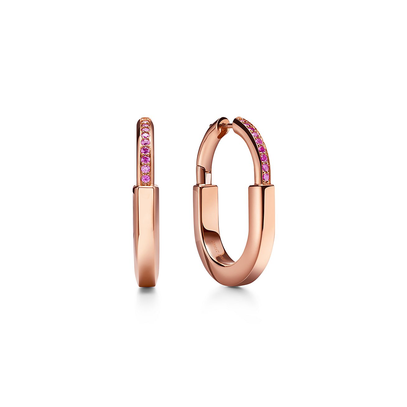 Tiffany and co hot sale rose gold earrings