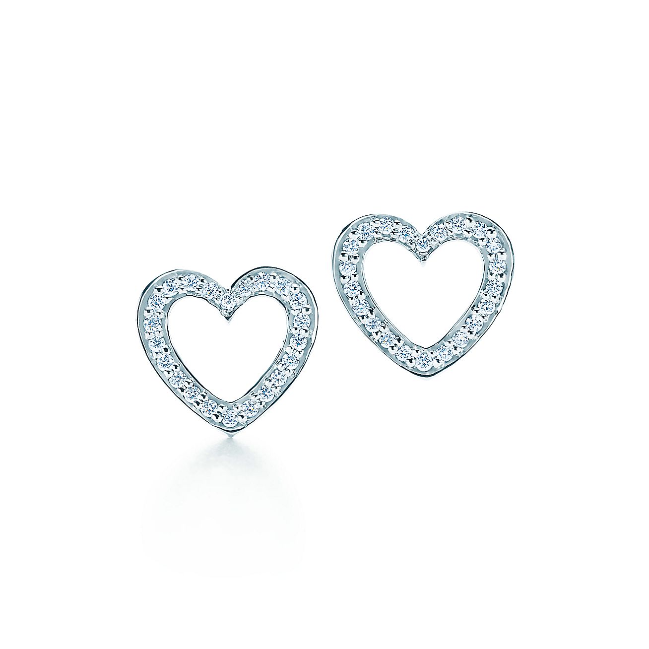 Tiffany heart earrings Clearance