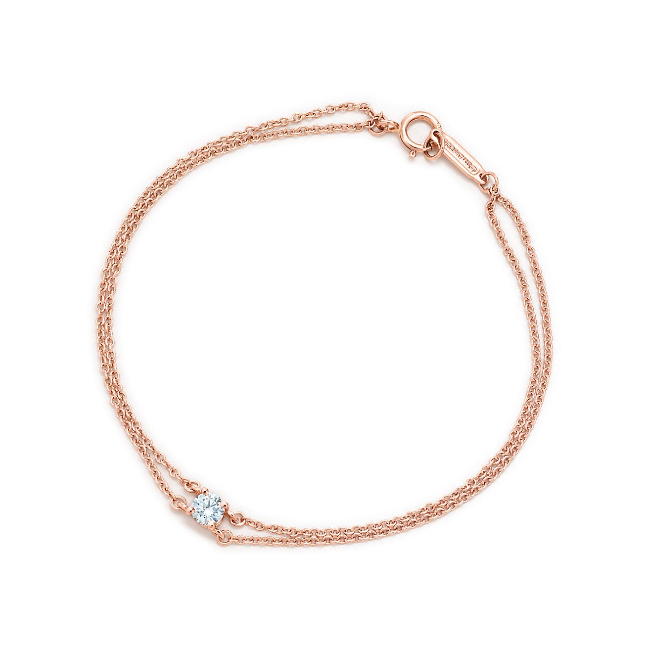 Tiffany Solitaire&lt;br&gt;Diamond Bracelet