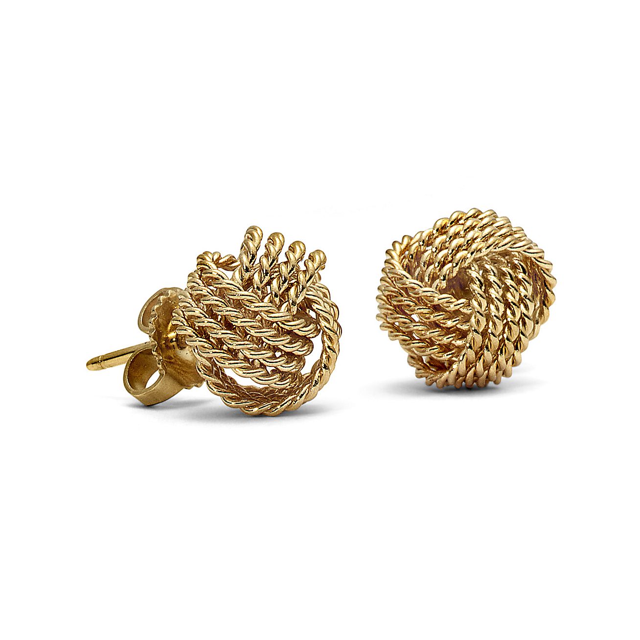 Tiffanys gold earrings clearance