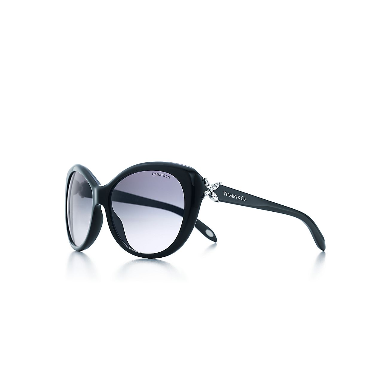 Tiffany Victoria™ cat eye sunglasses with Austrian crystals. Tiffany