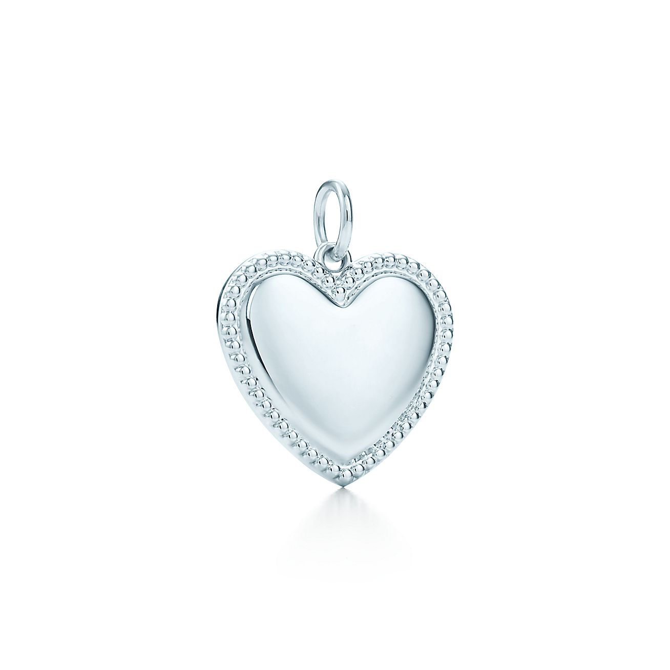 Tiffany ring with heart charm clearance