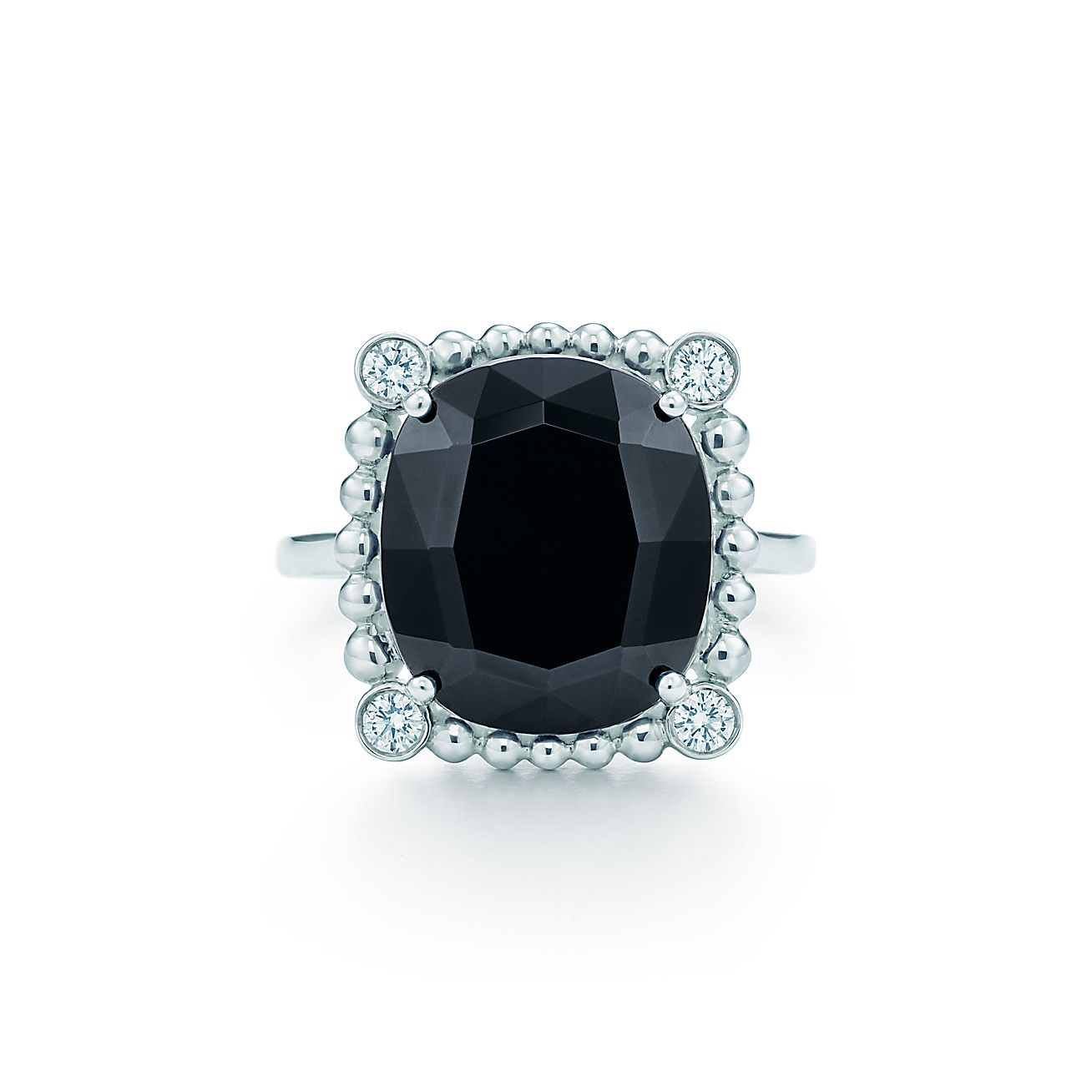 Black Spinel Ring Tiffany Black Spinel Ring Tiffany