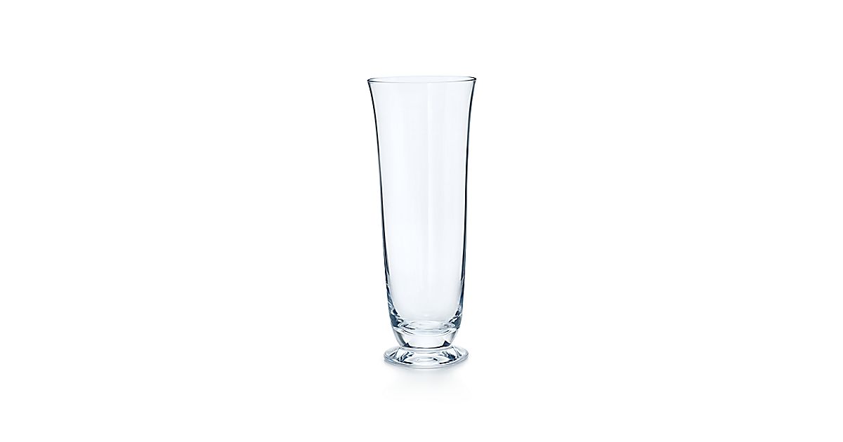 Champagne glass in crystal. Tiffany & Co.