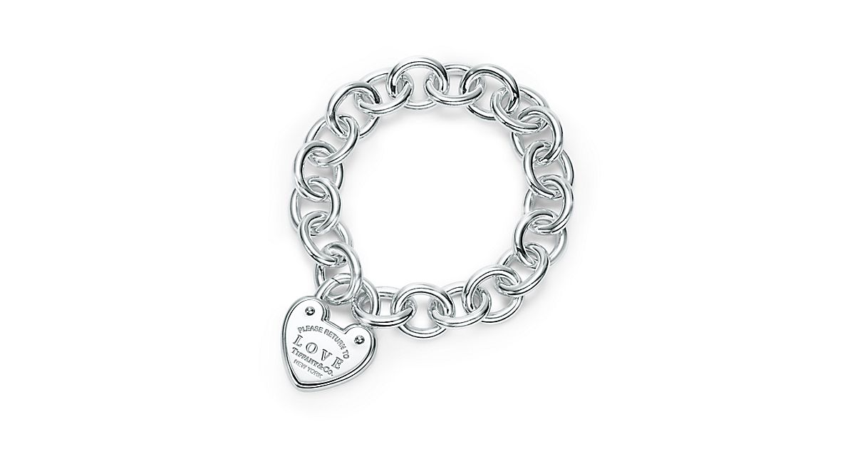 Return To Tiffany® Love Lock Bracelet In Sterling Silver Medium 